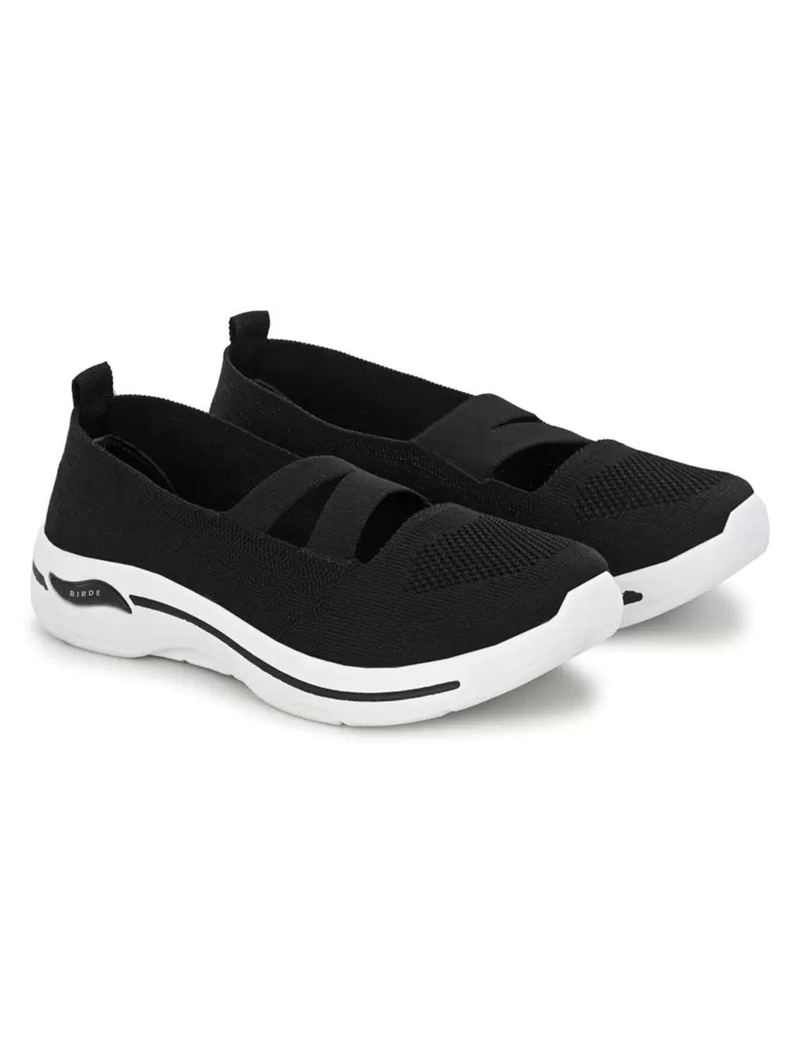 women black slip on casual shoe - 22179980 -  Standard Image - 2