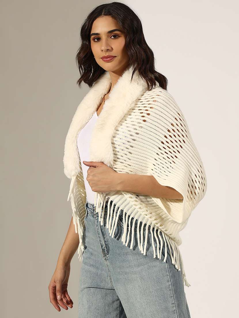 women self designed poncho - 22180081 -  Standard Image - 2