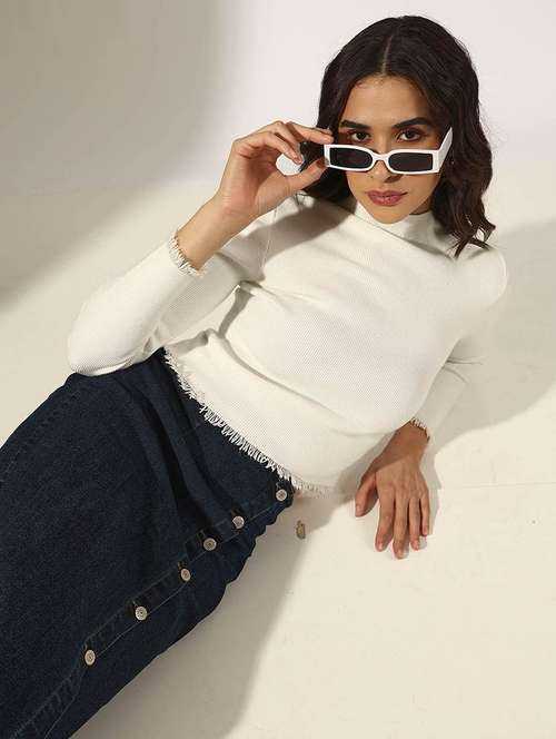 women solid long sleeve regular top - 22180158 -  Standard Image - 0