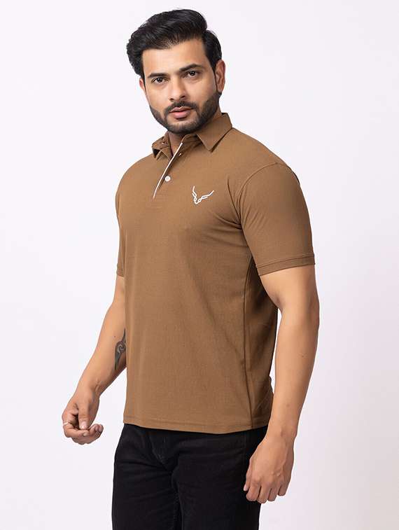 men pack of 3 solid short sleeve polo t-shirt - 22180247 -  Standard Image - 2