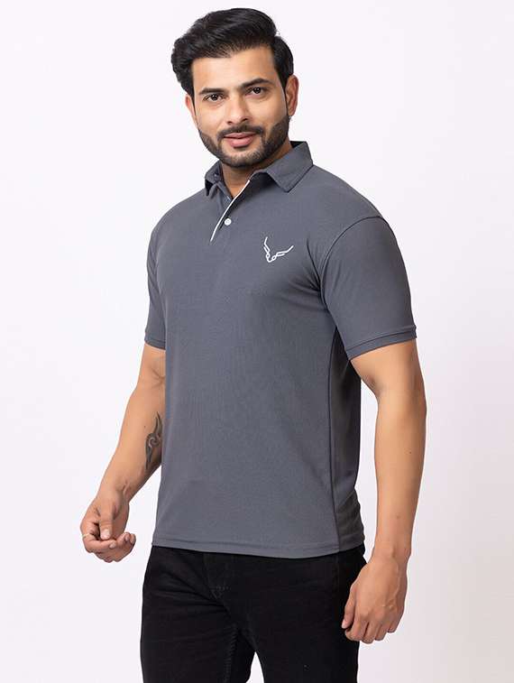 men pack of 3 solid short sleeve polo t-shirt - 22180249 -  Standard Image - 2