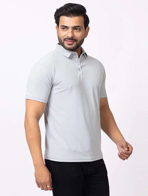 men pack of 3 solid short sleeve polo t-shirt - 22180251 -  Standard Image - 2