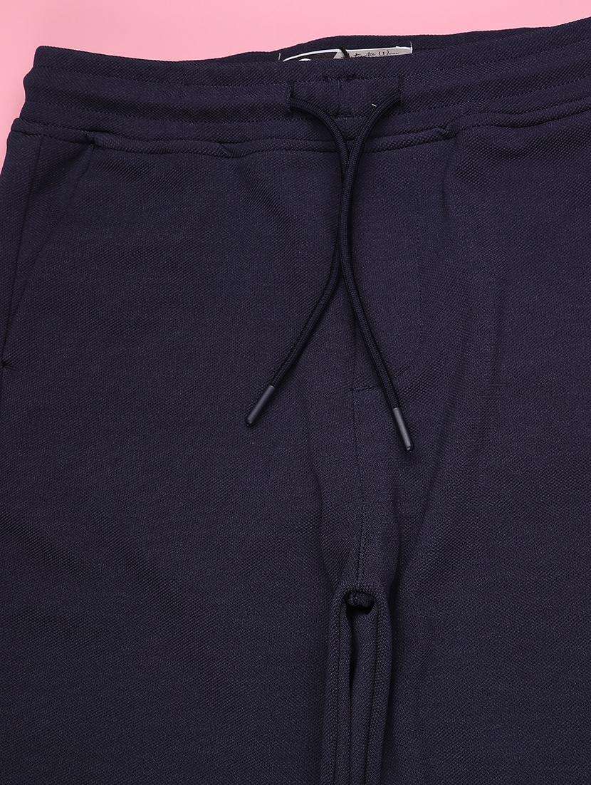 boys solid mid rise track pant - 22180504 -  Standard Image - 2