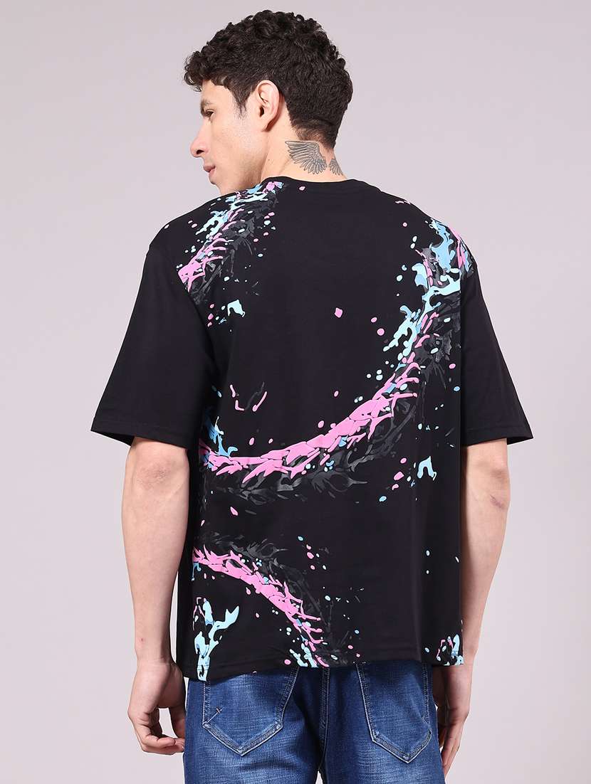 men printed short sleeve regular fit t-shirt - 22180508 -  Standard Image - 2