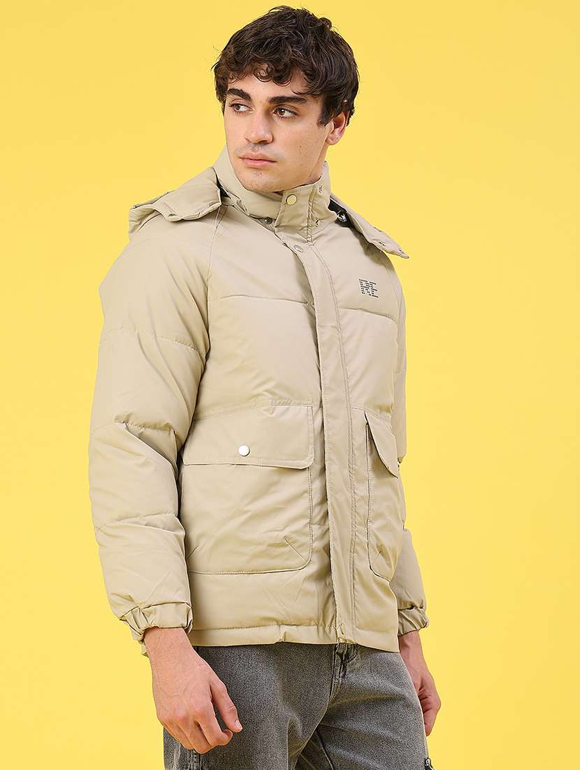men solid long sleeve lightweight puffer jacket - 22180643 -  Standard Image - 2