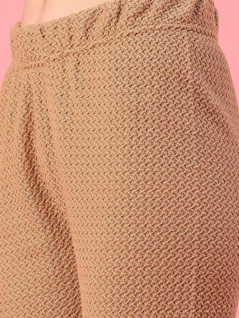 Women Self Design Mid Rise Woolen Leggings - 22180739 -  Standard Image - 2