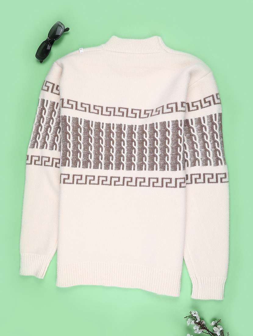 boys self designed long sleeve sweater - 22180745 -  Standard Image - 2