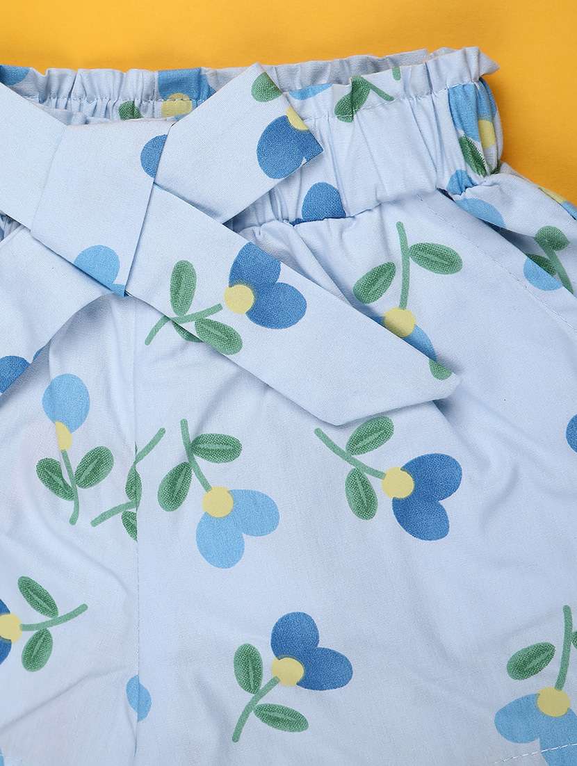 Girls Printed Mid Rise Shorts - 22180772 -  Standard Image - 2