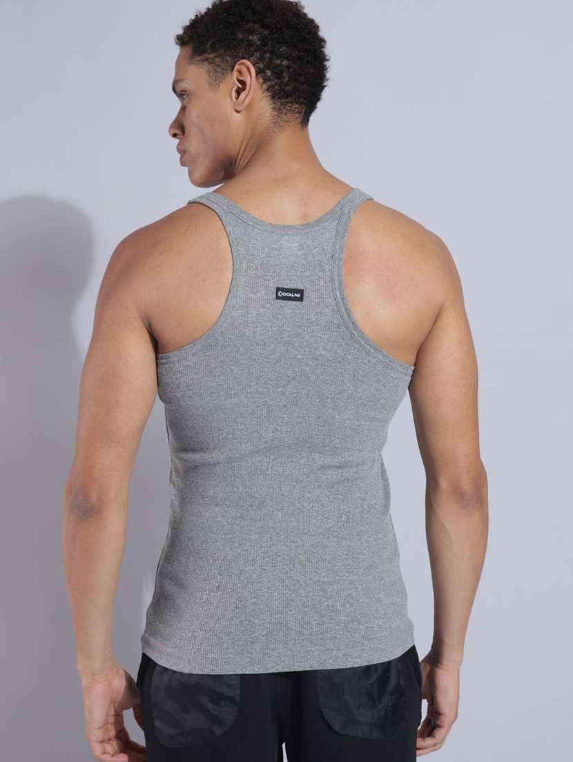 men solid sleeveless vest pack of 2 - 22180970 -  Standard Image - 2