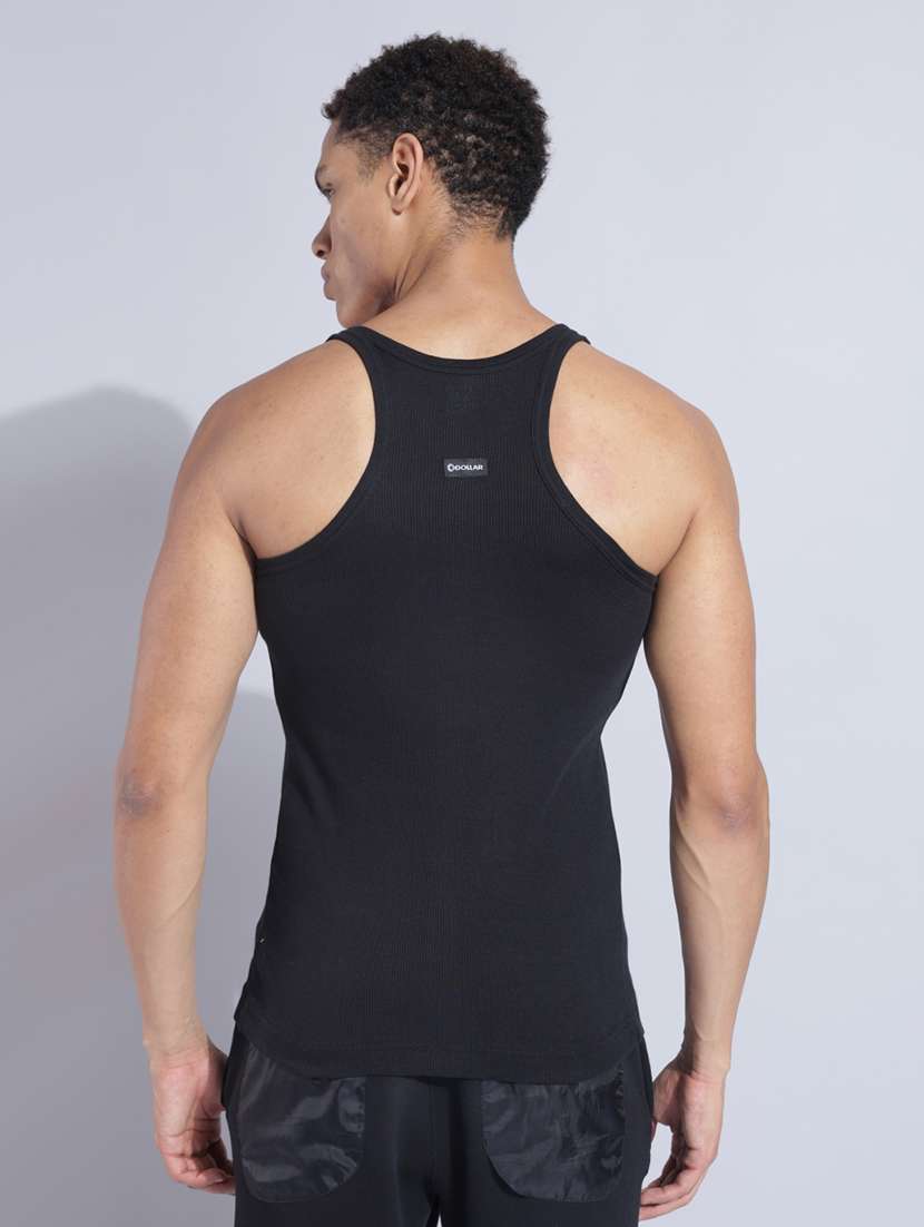 men solid sleeveless vest pack of 4 - 22180979 -  Standard Image - 2