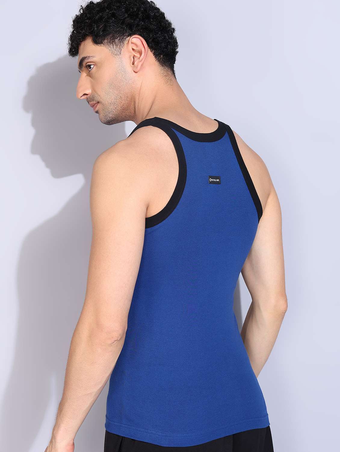 men pack of 3 solid sleeveless vest - 22181015 -  Standard Image - 2