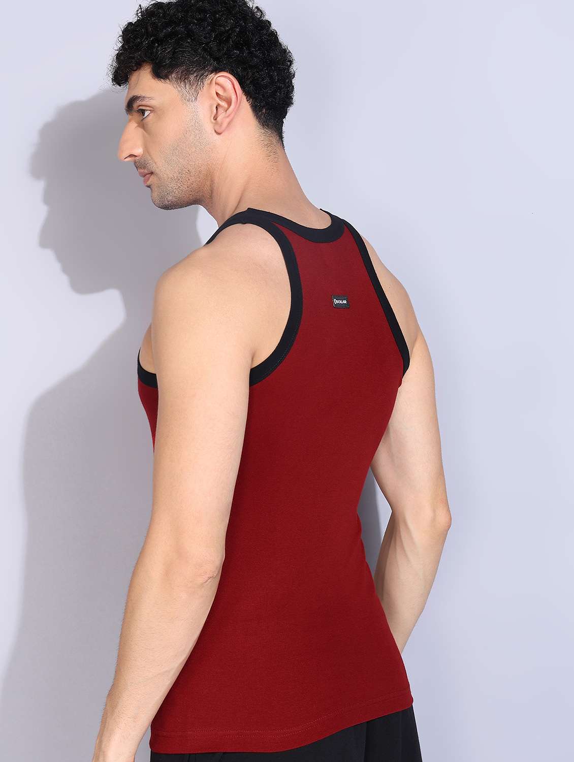 men pack of 3 solid sleeveless vest - 22181017 -  Standard Image - 2