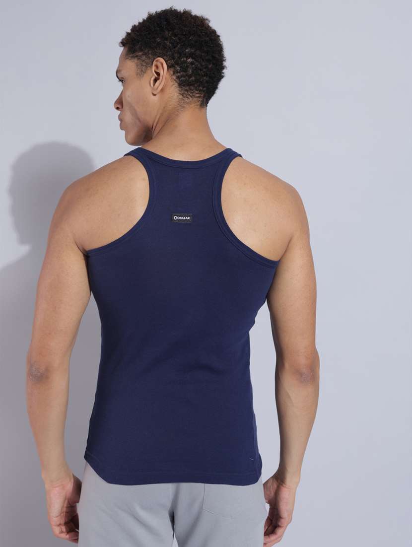 men pack of 5 color block sleeveless vest - 22181043 -  Standard Image - 2