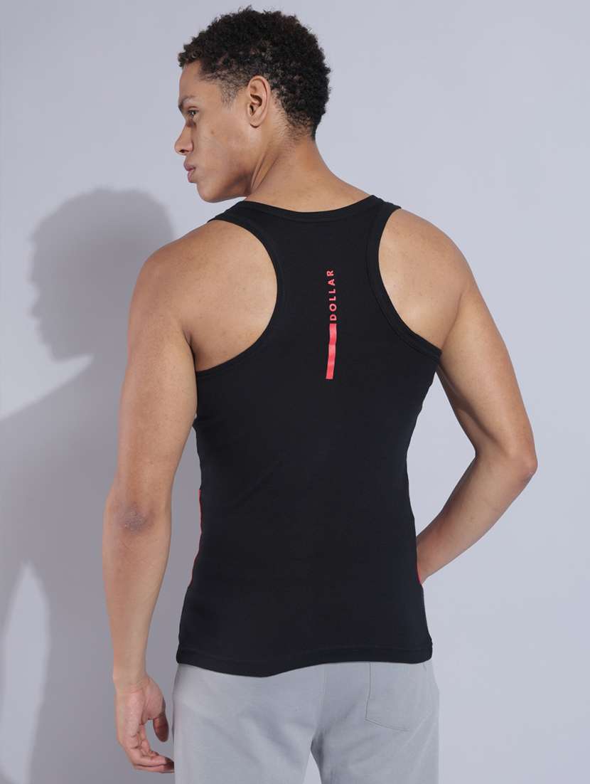 men pack of 5 color block sleeveless vest - 22181110 -  Standard Image - 2