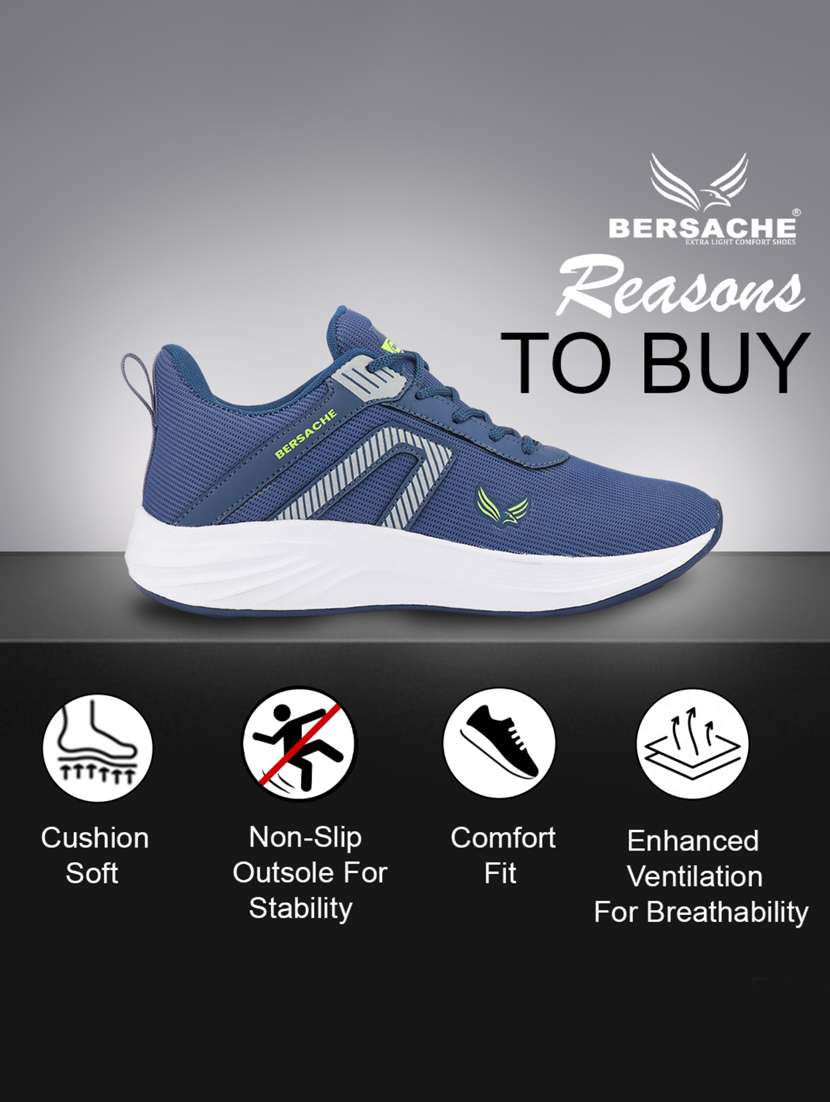 men solid lace up sport shoe - 22181189 -  Standard Image - 2