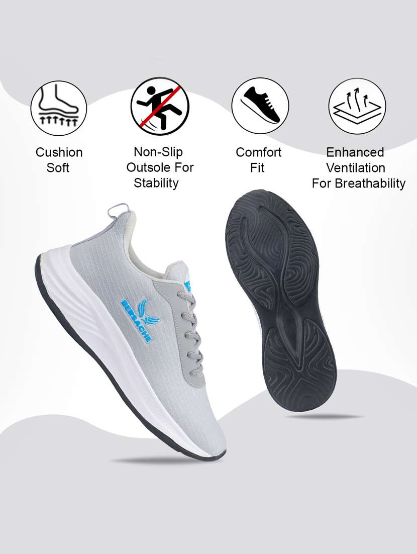 men solid lace up sport shoe - 22181191 -  Standard Image - 2