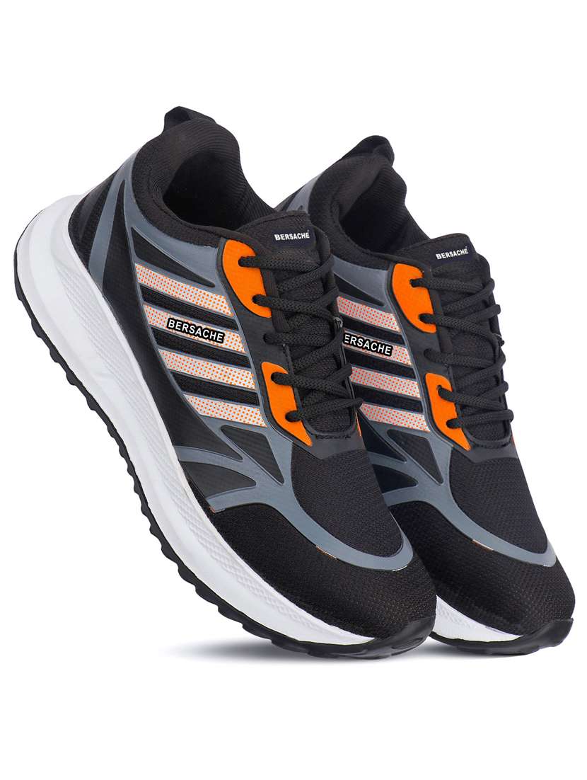 men black lace up sport shoe - 22181196 -  Standard Image - 2