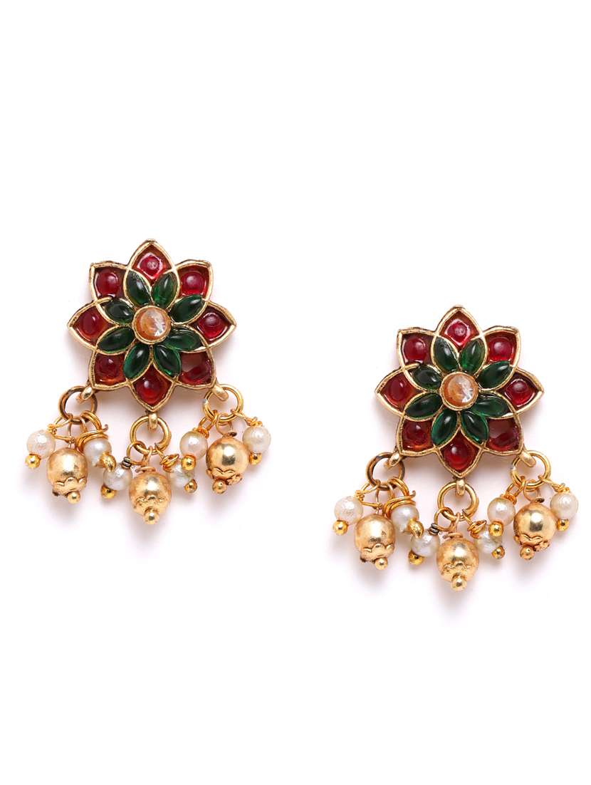 women minimalist multicolor floral choker set - 22181281 -  Standard Image - 2