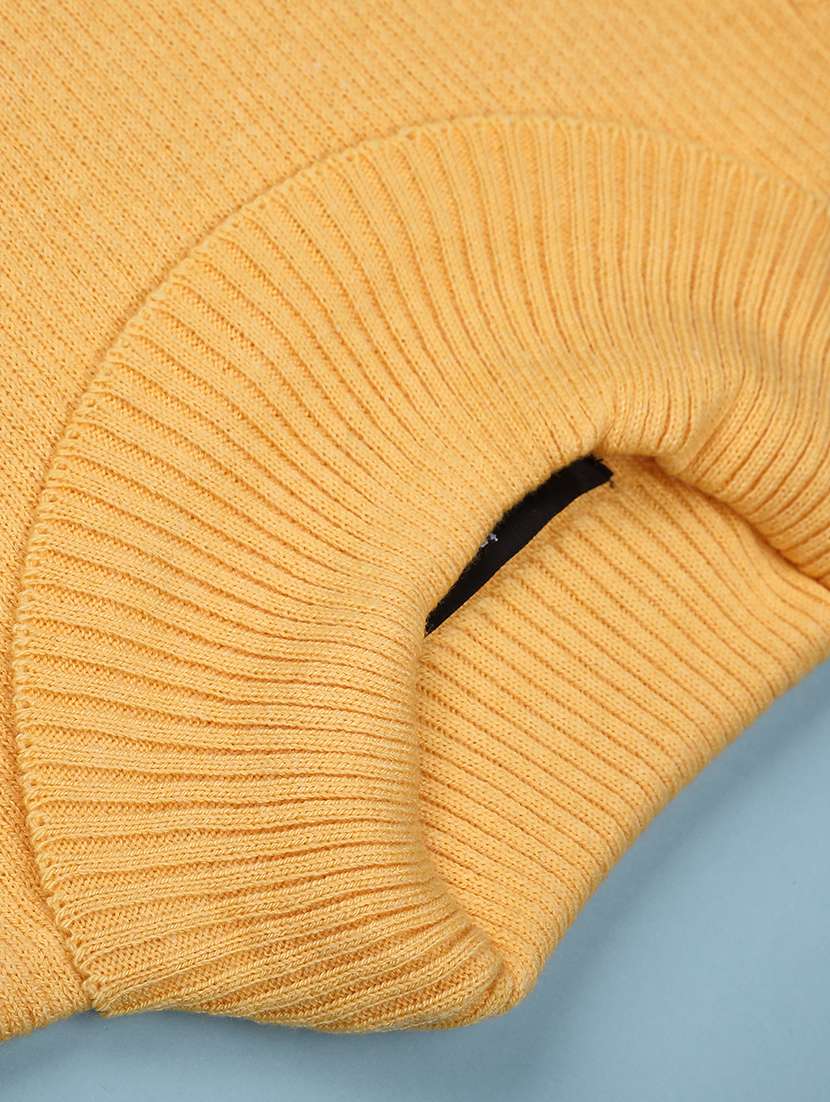 girls solid high neck sleeveless sweater - 22181393 -  Standard Image - 2