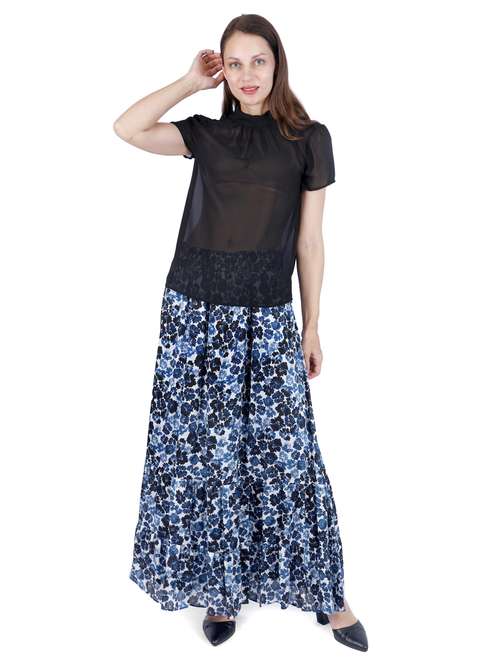 women solid puff sleeve regular top - 22181477 -  Standard Image - 0