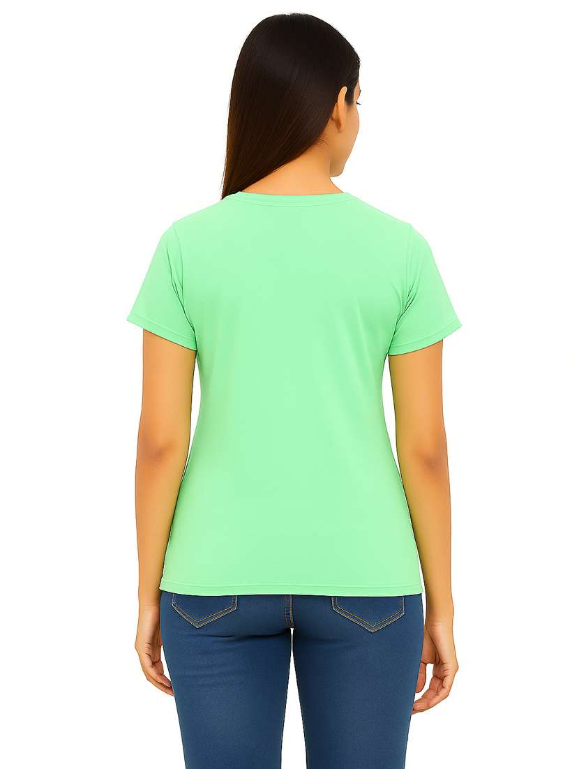 women pringted short sleeve regular fit t-shirt - 22181514 -  Standard Image - 2