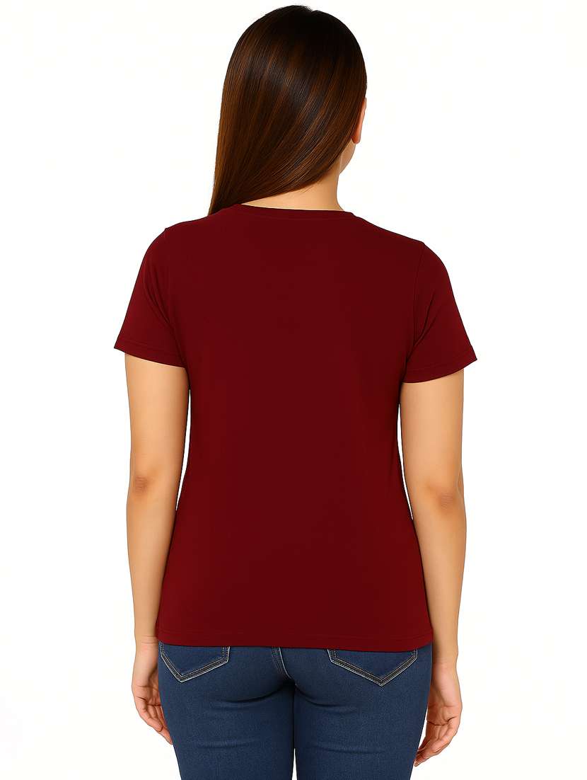 women pringted short sleeve regular fit t-shirt - 22181515 -  Standard Image - 2