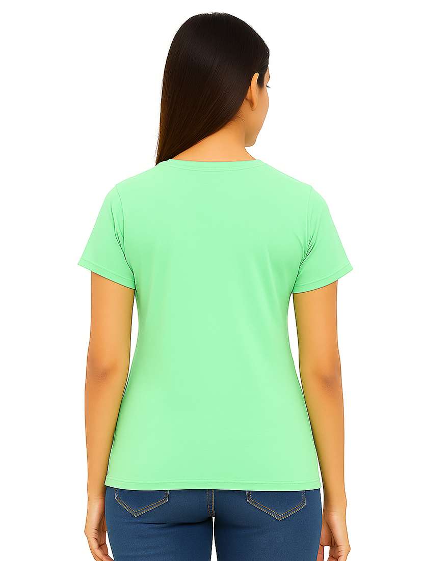 women printed short sleeve regular fit t-shirt - 22181539 -  Standard Image - 2