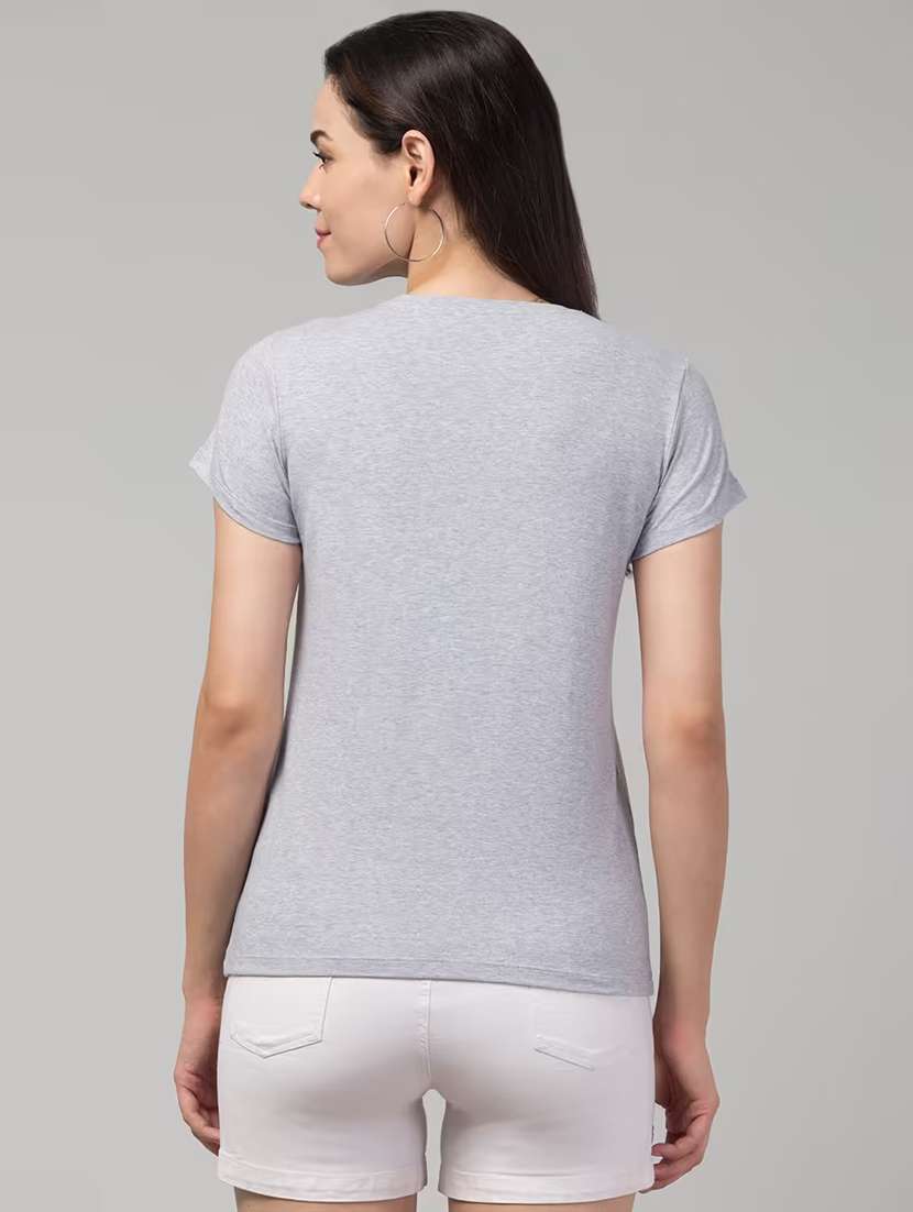 women printed short sleeve regular fit t-shirt - 22181540 -  Standard Image - 2