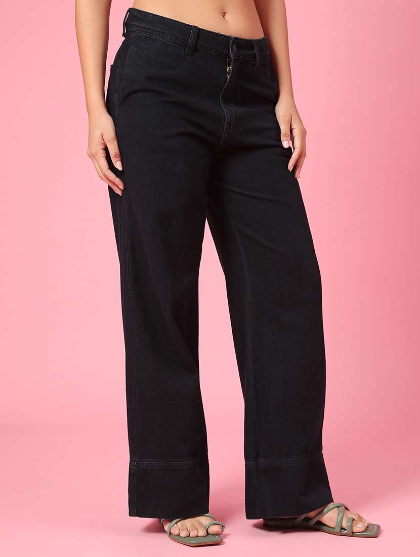 women solid mid rise jeans - 22181702 -  Standard Image - 2