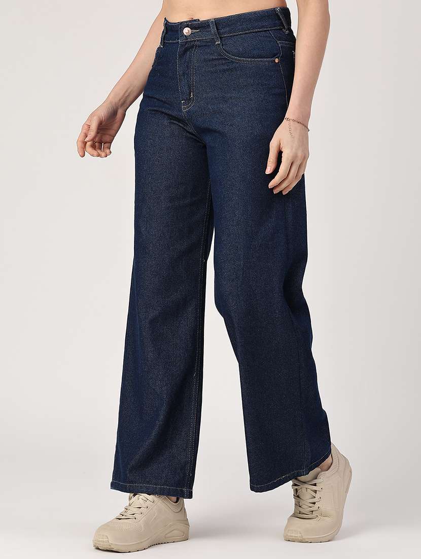 women blue cotton jean - 22181705 -  Standard Image - 2