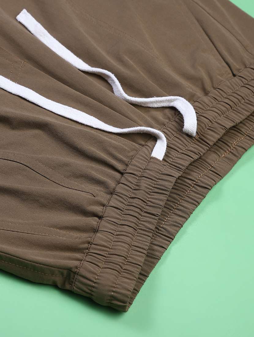 boys solid mid rise regular fit cargo - 22181844 -  Standard Image - 2