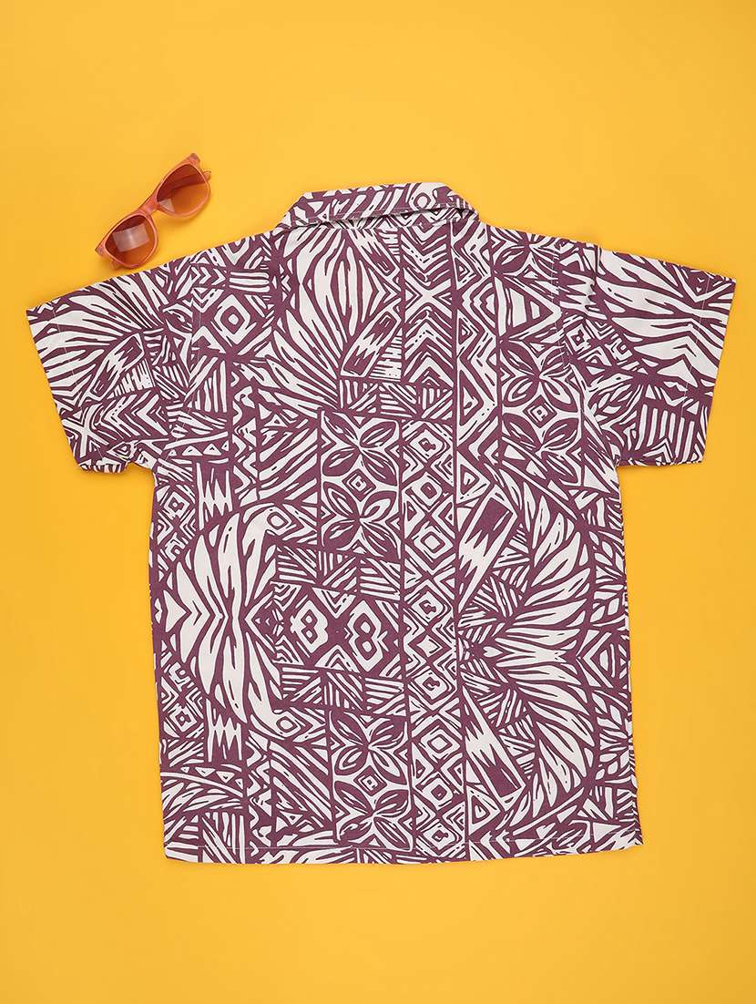 boys printed short sleeve shirt - 22182377 -  Standard Image - 2