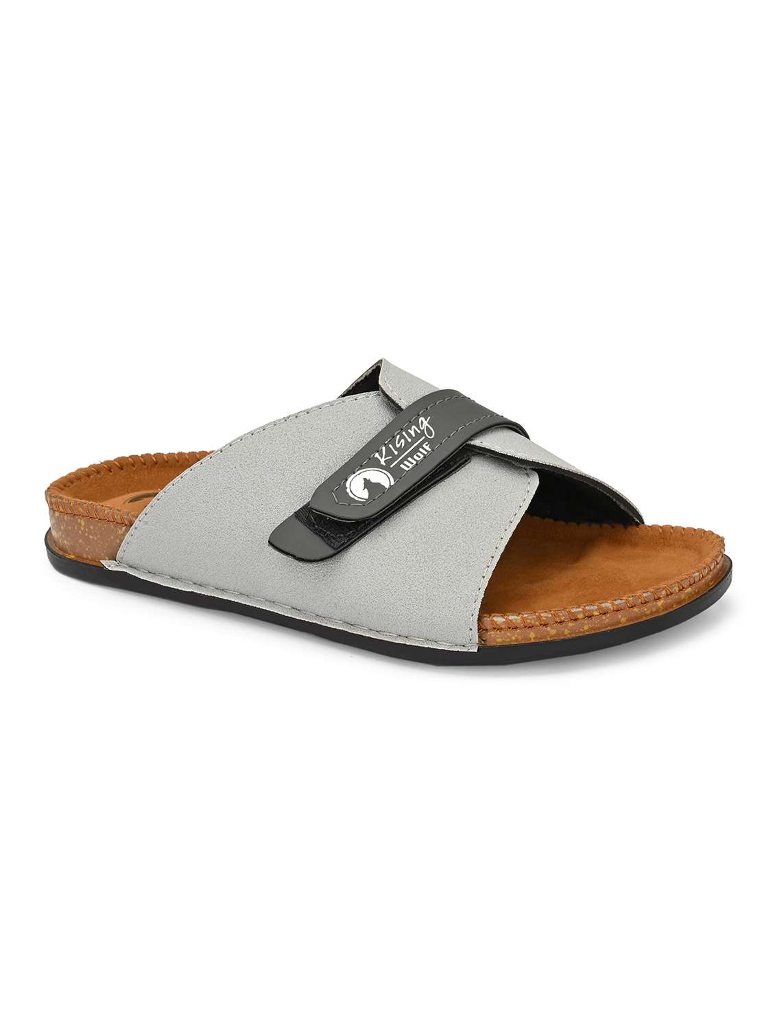 men solid slip on sandal - 22182474 -  Standard Image - 2