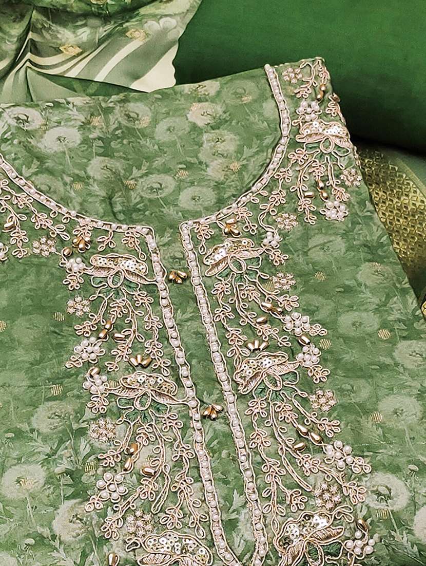 women floral embroidered unstitched suit set - 22182695 -  Standard Image - 2