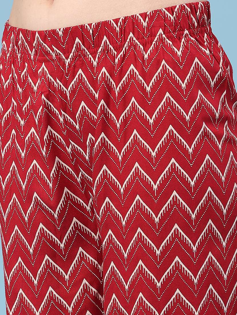 women printed mid rise palazzo - 22182866 -  Standard Image - 2
