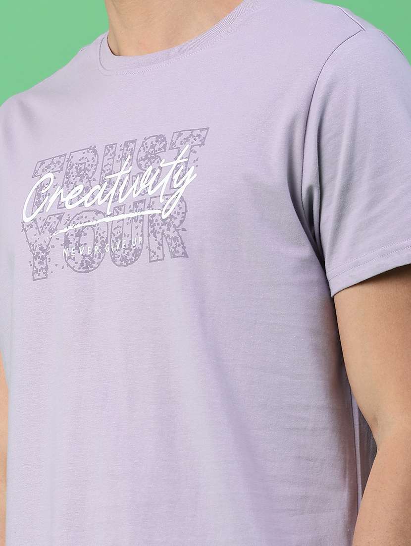 men printed short sleeve regular fit t-shirt - 22182890 -  Standard Image - 2