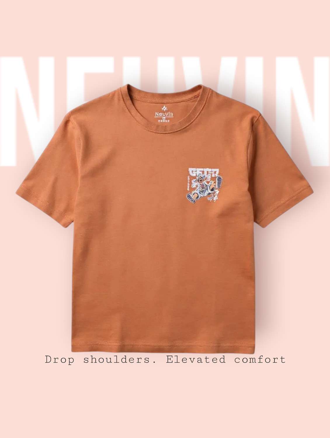 boys pack of 2 printed short sleeve t-shirt - 22183066 -  Standard Image - 2