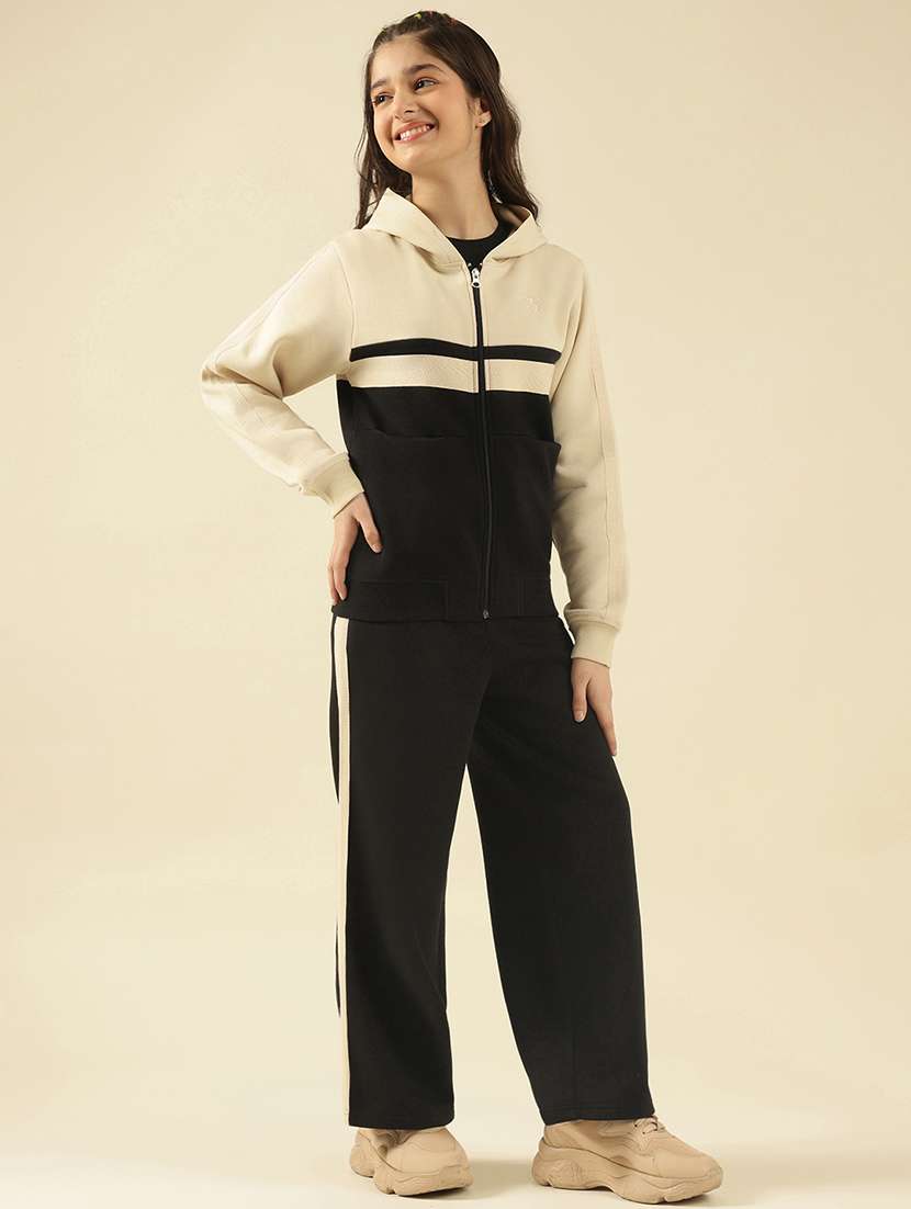 girls color blocked active wear co-ord set - 22183367 -  Standard Image - 2