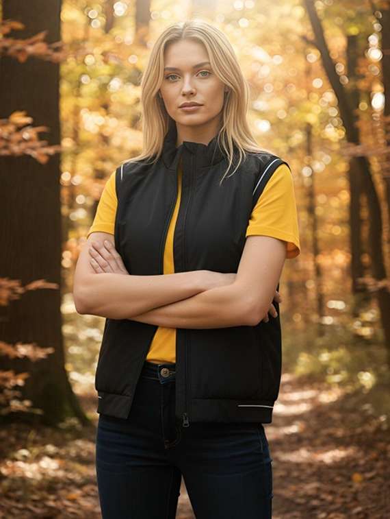 women solid sleeveless stand collar biker jacket