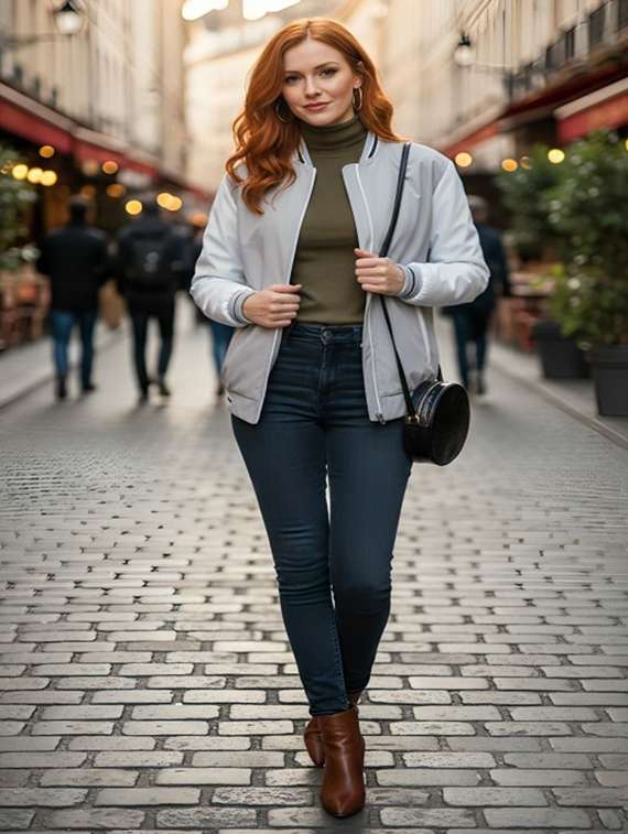 women color blocked long sleeve varsity jacket