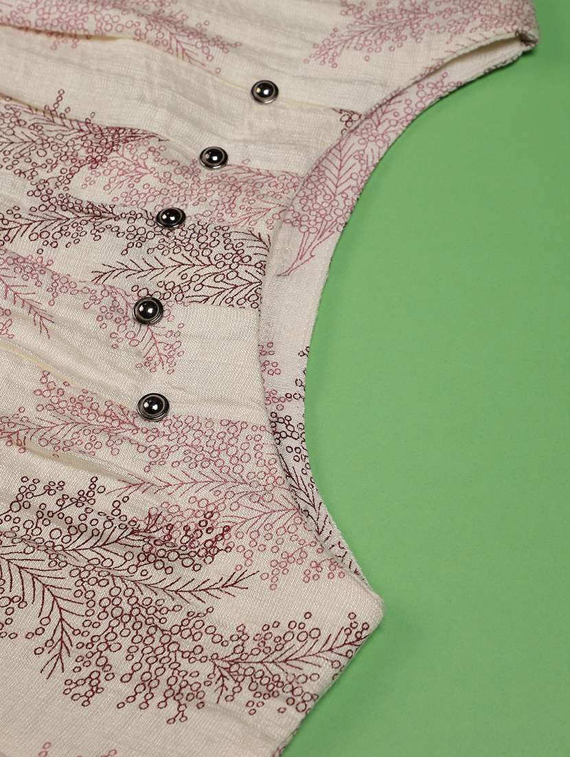 girls printed three quarter sleeve a-line dress - 22183704 -  Standard Image - 2