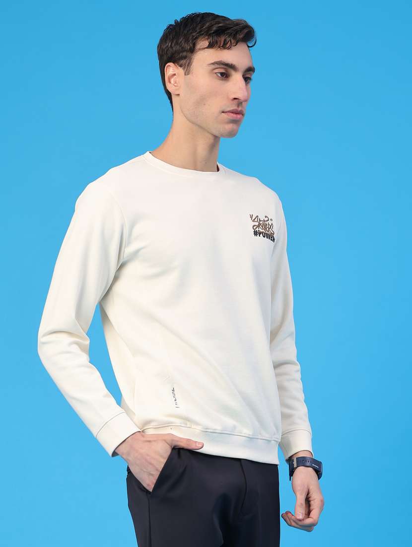 men round neck long sleeve sweatshirt - 22184009 -  Standard Image - 2