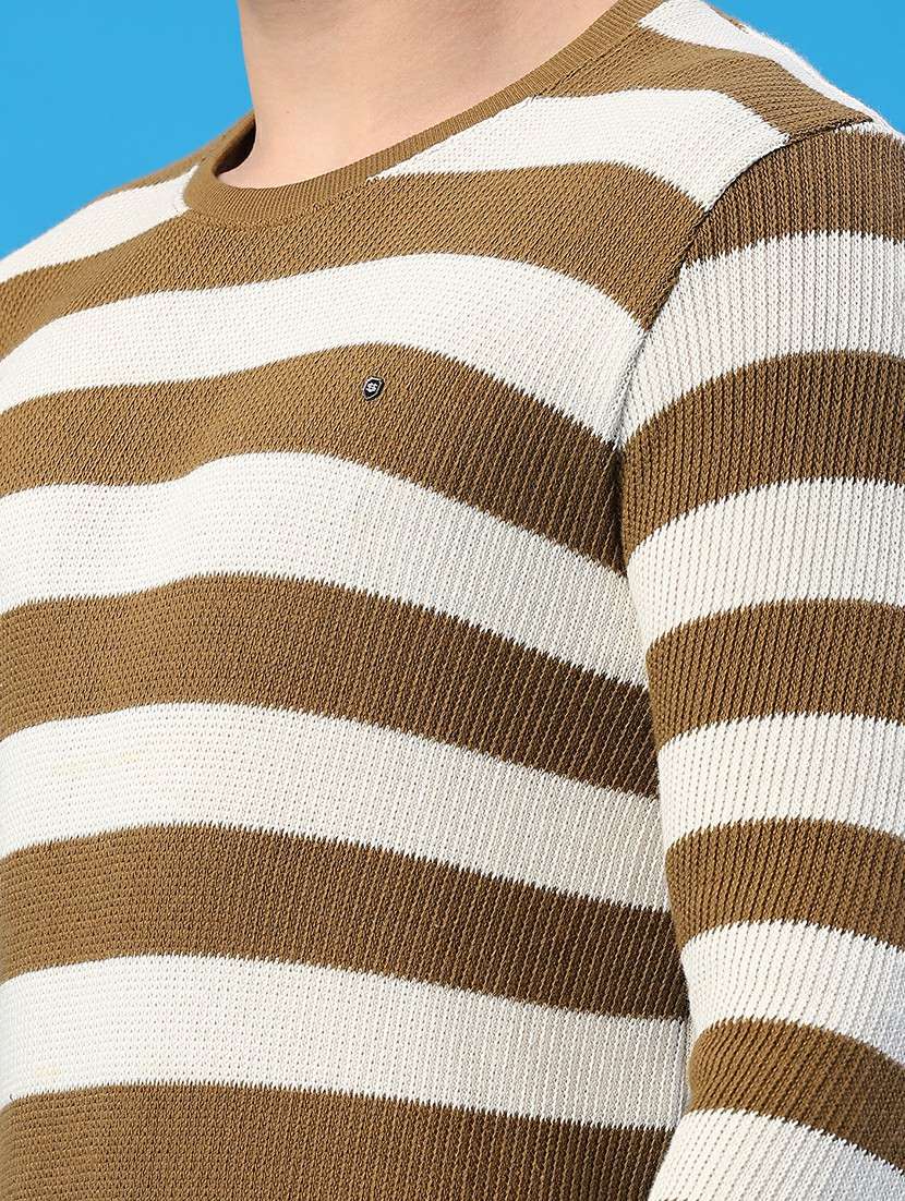 men striped long sleeve regular fit pullover  - 22184038 -  Standard Image - 2