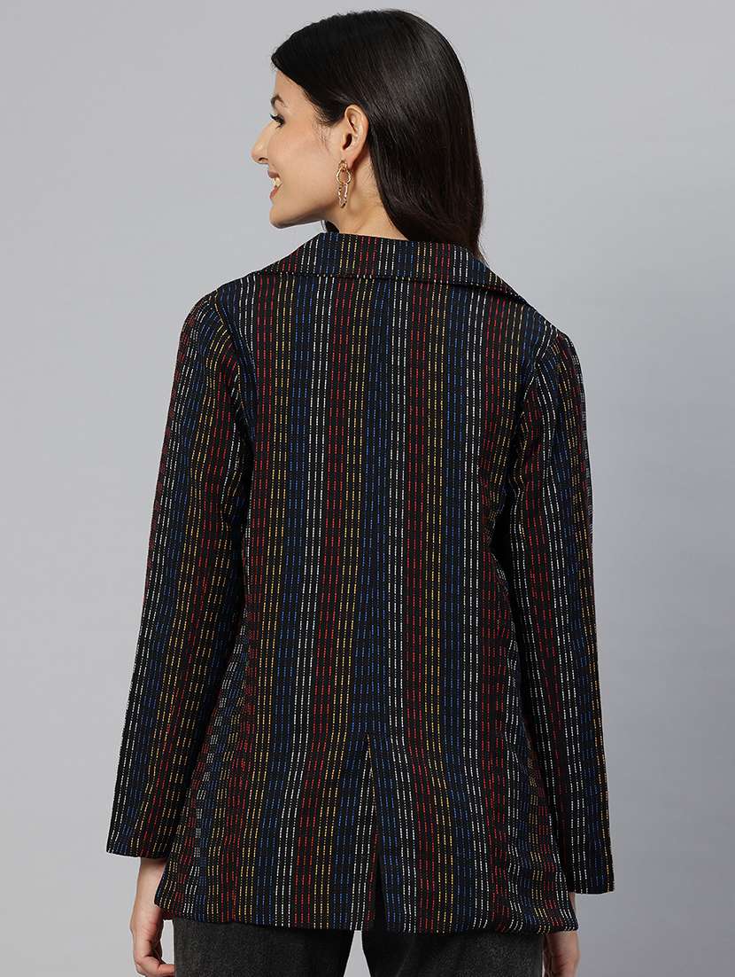 women long sleeve double breasted blazer - 22184219 -  Standard Image - 2