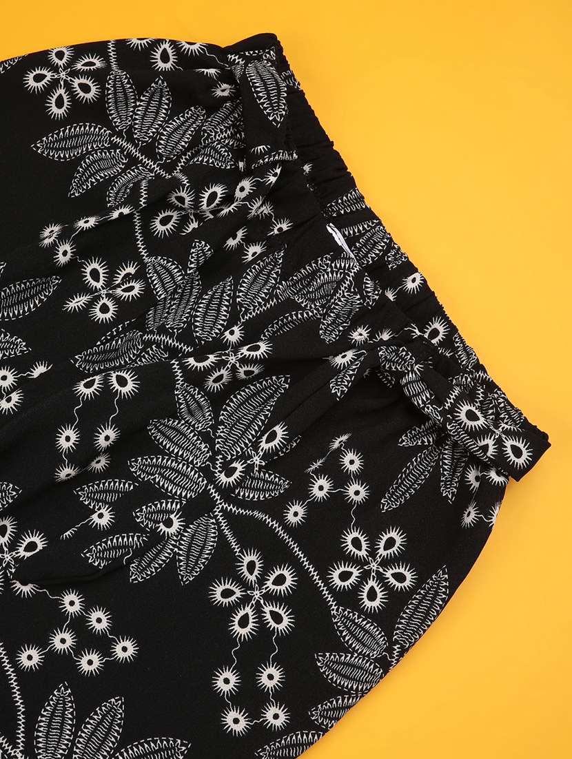 girls printed mid rise palazzo - 22184550 -  Standard Image - 2