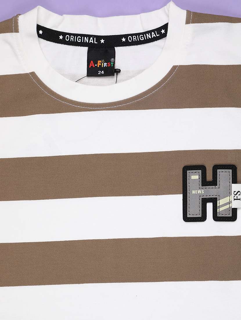 boys printed t-shirt and shorts set - 22184595 -  Standard Image - 2