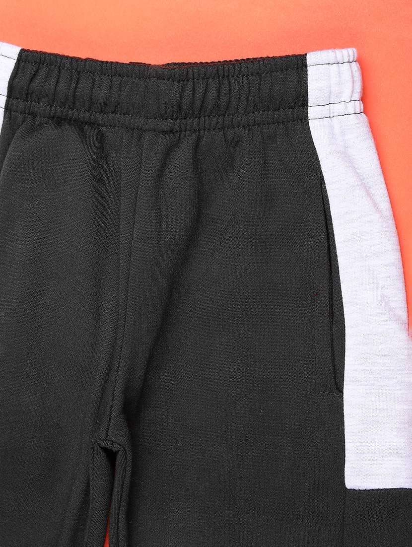 Boys Color Blocked Mid Rise Track Pant - 22184614 -  Standard Image - 2