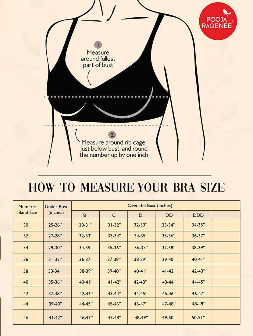 women printed lightly padded t-shirt bra - 22184803 -  Standard Image - 2