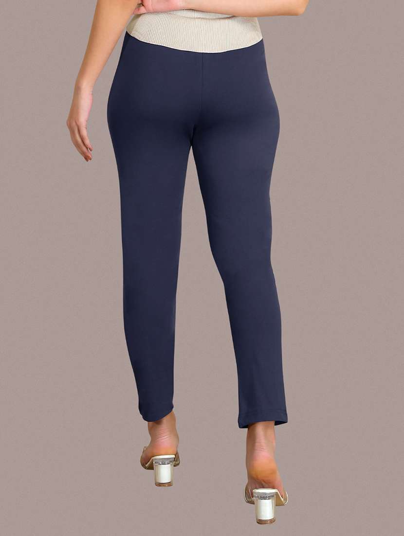 women solid mid rise lounge wear pajama - 22184813 -  Standard Image - 2