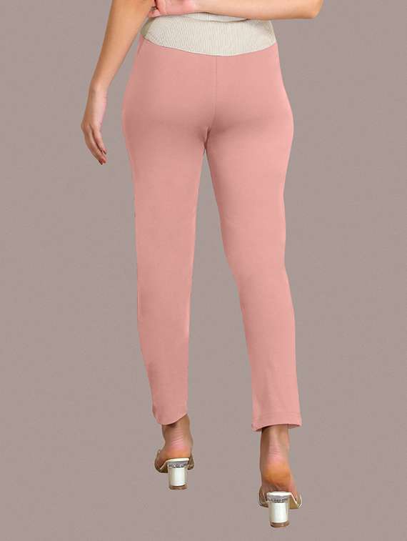 women solid mid rise loungewear pyjama - 22184814 -  Standard Image - 2